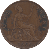 1888 PENNY 1 ( GF ) - Penny - Cambridgeshire Coins