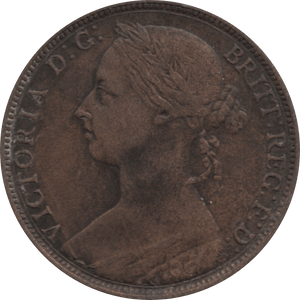 1888 PENNY 1 ( GVF ) 3 - Penny - Cambridgeshire Coins