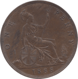 1888 PENNY ( AUNC ) 7 - Penny - Cambridgeshire Coins
