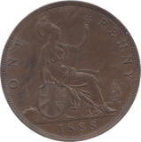 1888 PENNY ( AUNC ) 7 - Penny - Cambridgeshire Coins