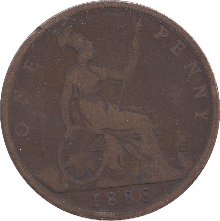 1888 PENNY ( FAIR ) B - Penny - Cambridgeshire Coins