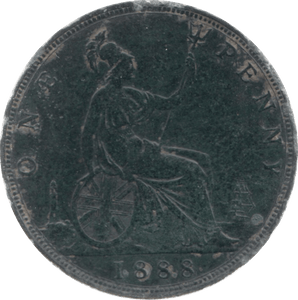 1888 PENNY ( GVF ) 5 - Penny - Cambridgeshire Coins