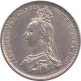 1888 SHILLING ( AUNC ) - Shilling - Cambridgeshire Coins