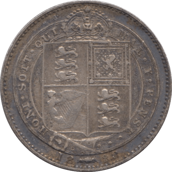 1888 SHILLING ( VF ) - SHILLING - Cambridgeshire Coins