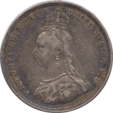 1888 SHILLING ( VF ) - SHILLING - Cambridgeshire Coins