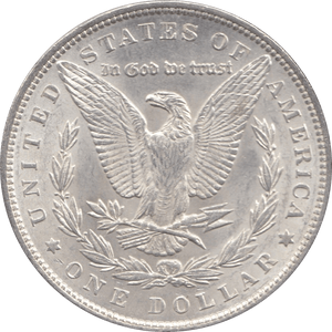 1888 SILVER MORGAN DOLLAR USA 3 - SILVER WORLD COINS - Cambridgeshire Coins