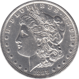 1888 SILVER MORGAN DOLLAR USA NEW ORLEANS MINT - SILVER WORLD COINS - Cambridgeshire Coins