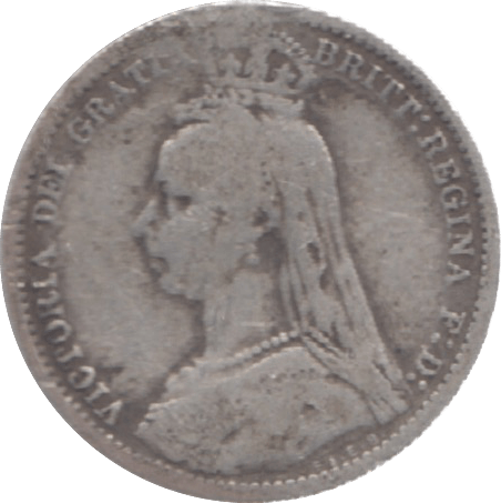 1888 SIXPENCE ( FAIR ) 9 - Sixpence - Cambridgeshire Coins
