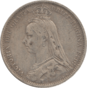 1888 SIXPENCE ( FINE ) 1 - Sixpence - Cambridgeshire Coins