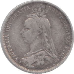 1888 SIXPENCE ( GF ) 9 - Sixpence - Cambridgeshire Coins