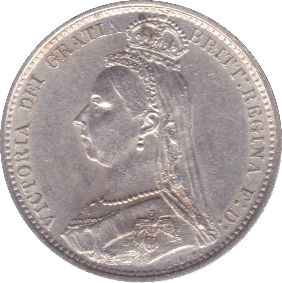 1888 SIXPENCE ( UNC ) A - Sixpence - Cambridgeshire Coins