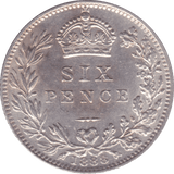 1888 SIXPENCE ( UNC ) A - Sixpence - Cambridgeshire Coins