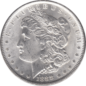 1888 USA SILVER MORGAN DOLLAR PHILADELPHIA MINT - SILVER WORLD COINS - Cambridgeshire Coins