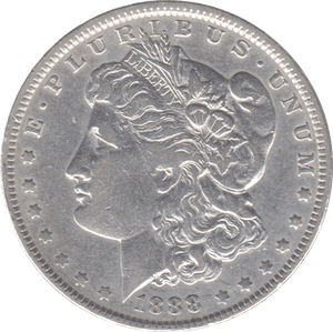 1888 USA SILVER MORGAN DOLLAR - WORLD COINS - Cambridgeshire Coins