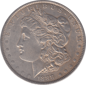 1888 USA SILVER ONE DOLLAR - WORLD COINS - Cambridgeshire Coins