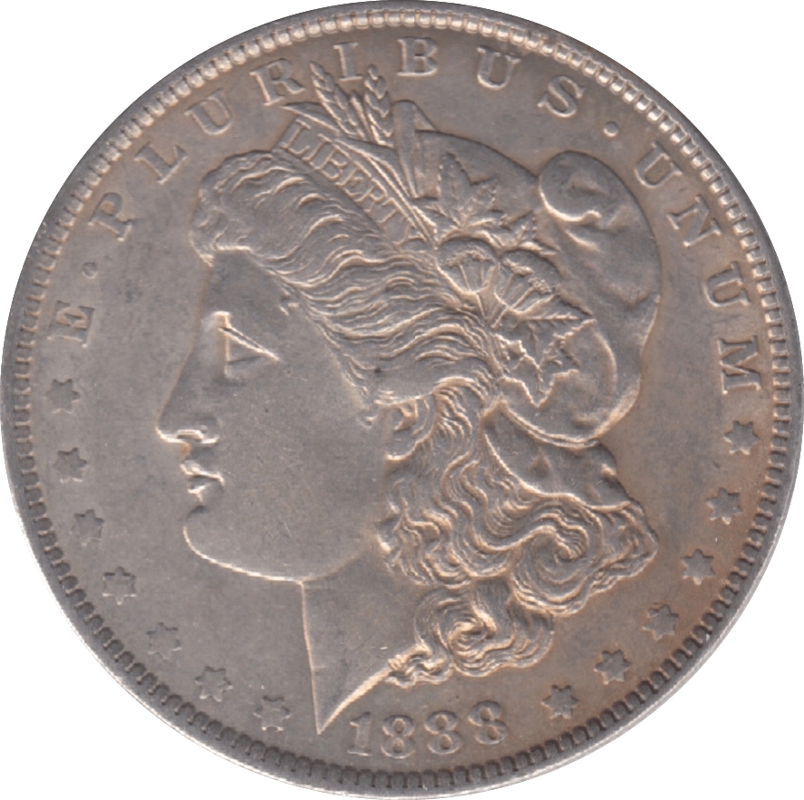 1888 USA SILVER ONE DOLLAR - WORLD COINS - Cambridgeshire Coins