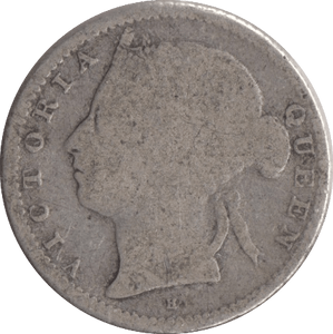 1889 20 CENTS MAURITIUS - WORLD COINS - Cambridgeshire Coins