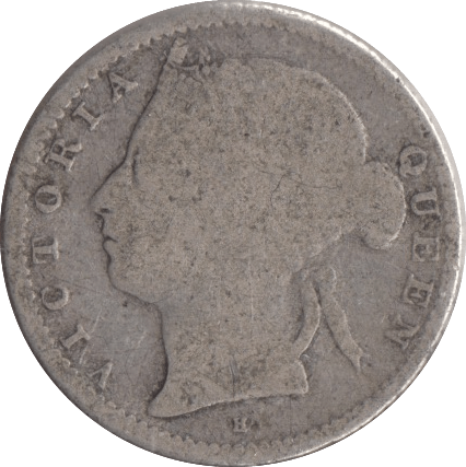 1889 20 CENTS MAURITIUS - WORLD COINS - Cambridgeshire Coins
