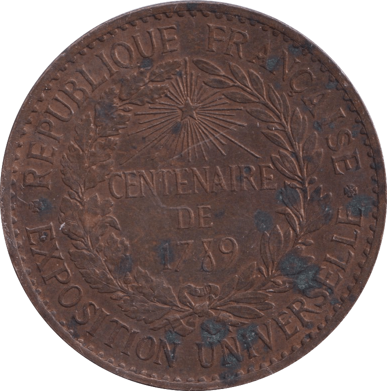 1889 CENT FRANCE - WORLD COINS - Cambridgeshire Coins