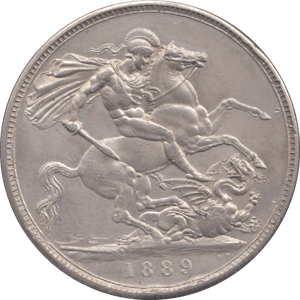 1889 CROWN ( AUNC ) 14 - Crown - Cambridgeshire Coins