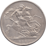 1889 CROWN ( AUNC ) 14 - Crown - Cambridgeshire Coins