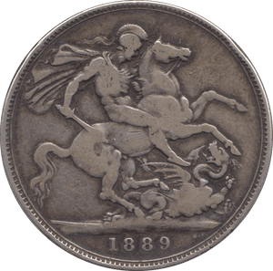 1889 CROWN ( ) - Crown - Cambridgeshire Coins