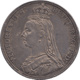 1889 CROWN ( EF ) 9 - Crown - Cambridgeshire Coins
