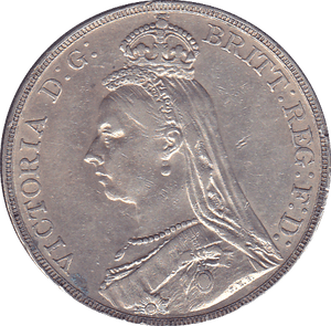 1889 CROWN ( EF ) C - Crown - Cambridgeshire Coins