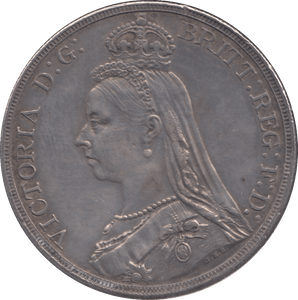 1889 CROWN ( EF ) - Crown - Cambridgeshire Coins