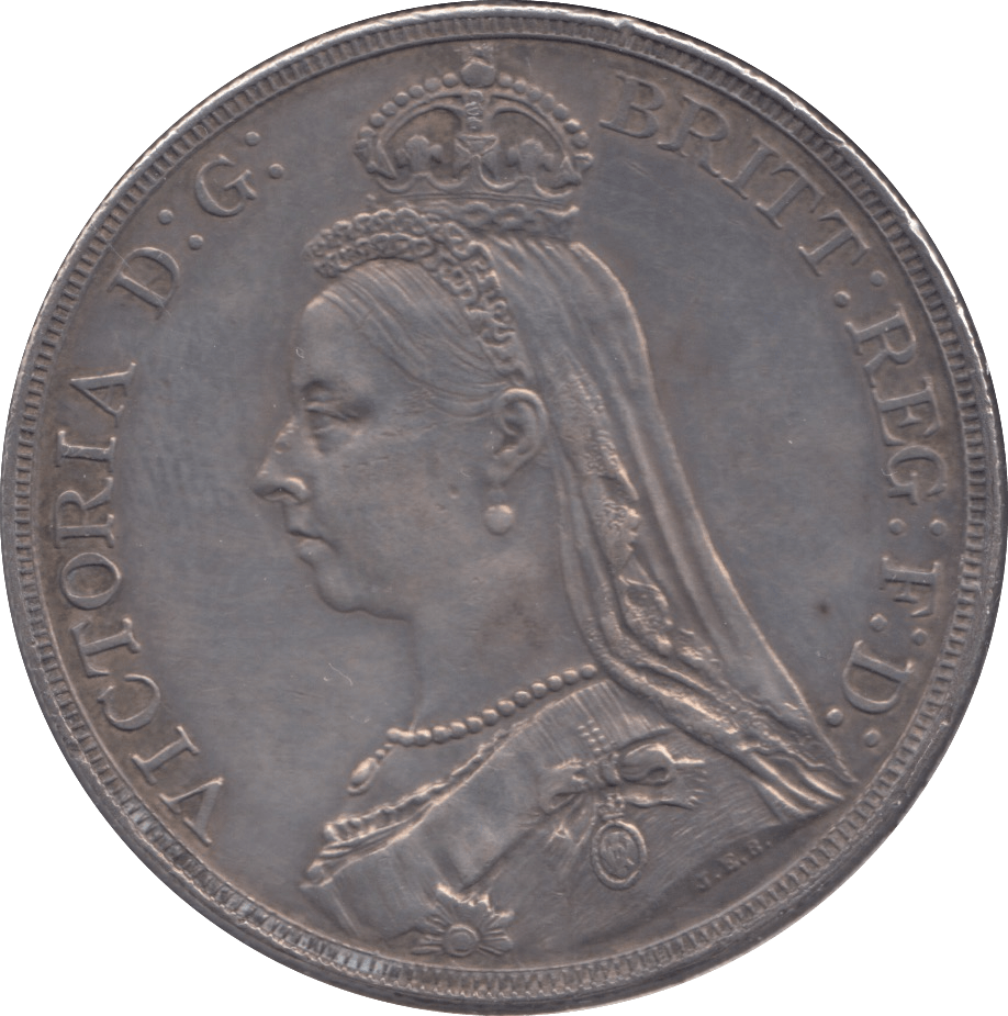 1889 CROWN ( EF ) - Crown - Cambridgeshire Coins