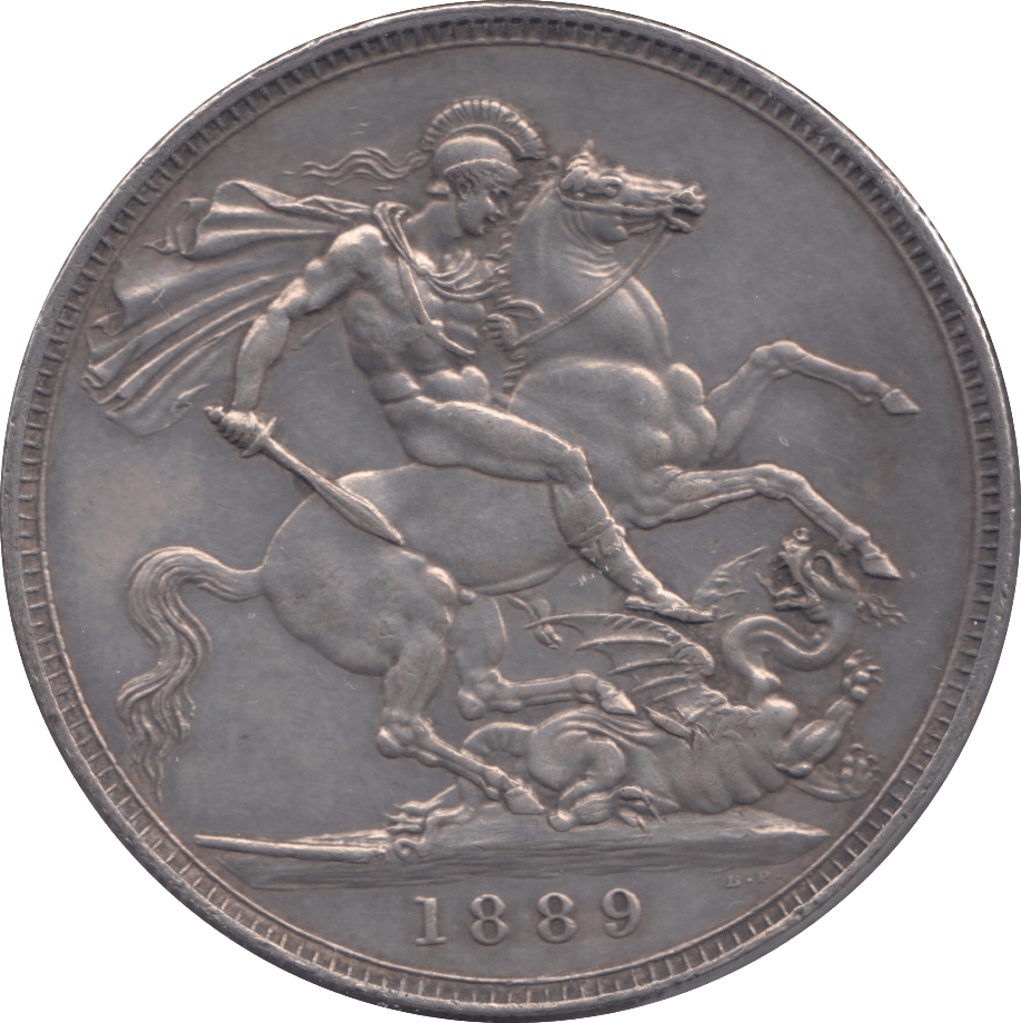 1889 CROWN ( EF ) - Crown - Cambridgeshire Coins