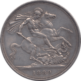 1889 CROWN ( EF ) - Crown - Cambridgeshire Coins