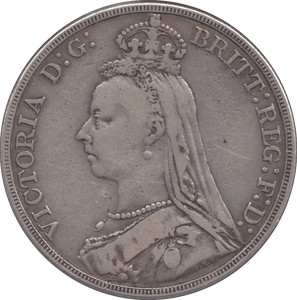 1889 CROWN ( GF ) 10 - Crown - Cambridgeshire Coins