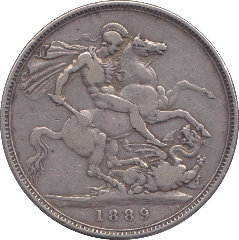1889 CROWN ( GF ) 10 - Crown - Cambridgeshire Coins