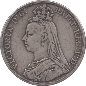 1889 CROWN ( GF ) 2 - Crown - Cambridgeshire Coins