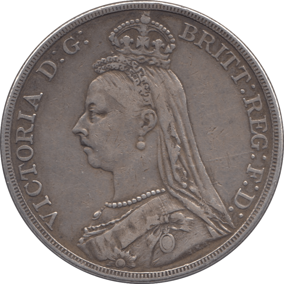 1889 CROWN ( GF ) 3 - Crown - Cambridgeshire Coins