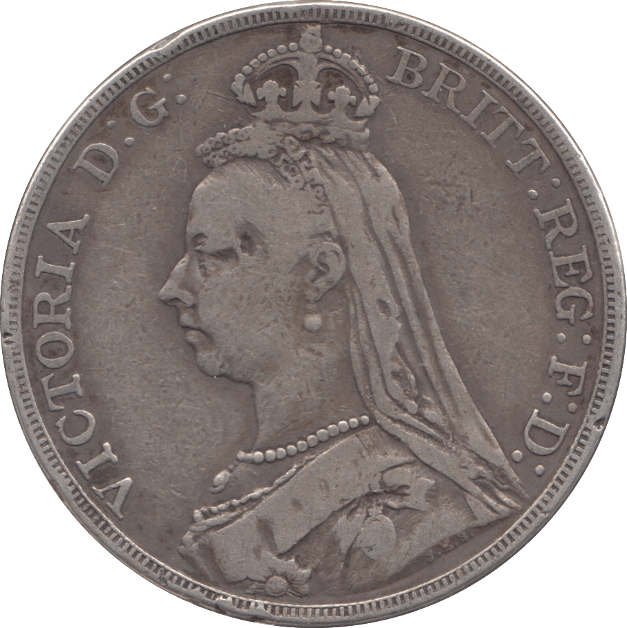 1889 CROWN ( GF ) 4 - Crown - Cambridgeshire Coins
