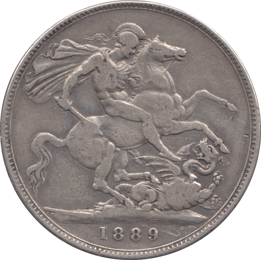 1889 CROWN ( GF ) 4 - Crown - Cambridgeshire Coins
