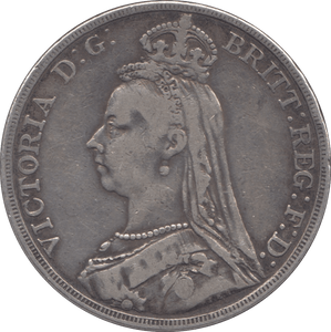 1889 CROWN ( GF ) 6 - Crown - Cambridgeshire Coins