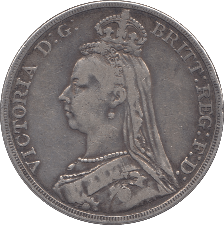 1889 CROWN ( GF ) 6 - Crown - Cambridgeshire Coins