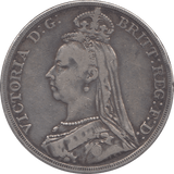 1889 CROWN ( GF ) 6 - Crown - Cambridgeshire Coins