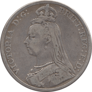 1889 CROWN ( GF ) 7 - Crown - Cambridgeshire Coins