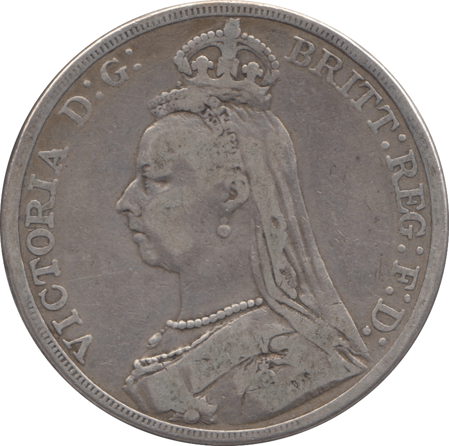 1889 CROWN ( GF ) 7 - Crown - Cambridgeshire Coins
