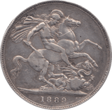 1889 CROWN ( GF ) - Crown - Cambridgeshire Coins