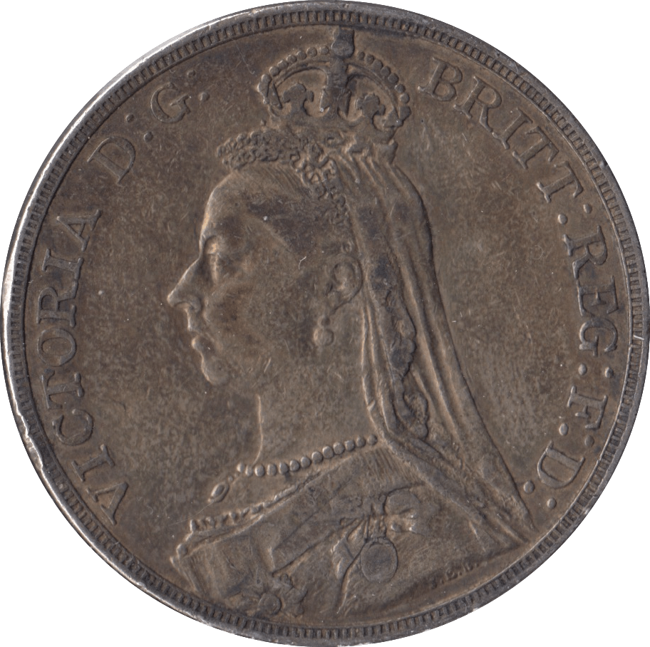 1889 CROWN ( GF ) - Crown - Cambridgeshire Coins