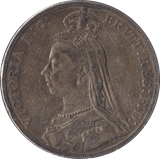 1889 CROWN ( GF ) - Crown - Cambridgeshire Coins