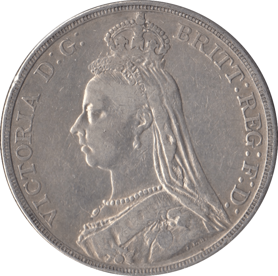 1889 CROWN ( GF ) - Crown - Cambridgeshire Coins