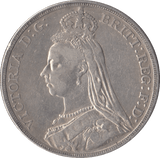 1889 CROWN ( GF ) - Crown - Cambridgeshire Coins