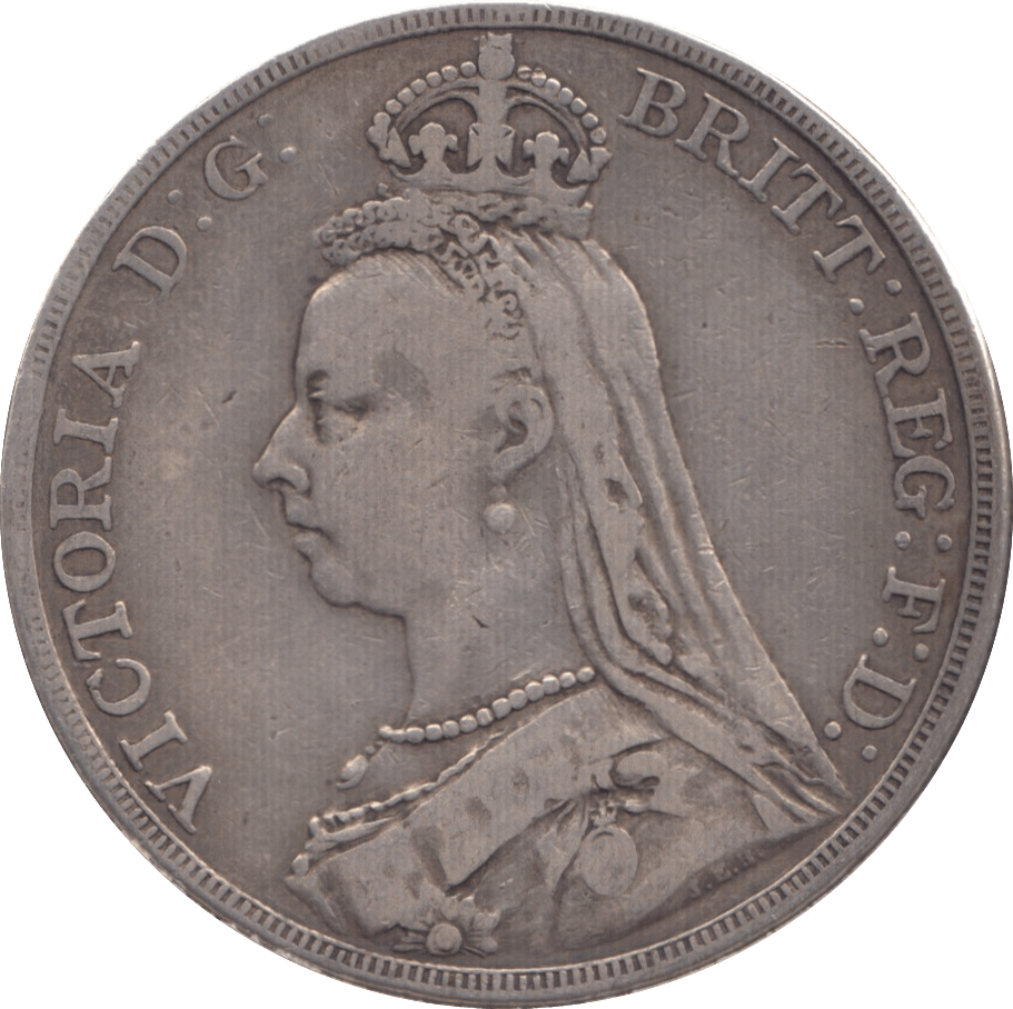1889 CROWN ( GF ) - Crown - Cambridgeshire Coins