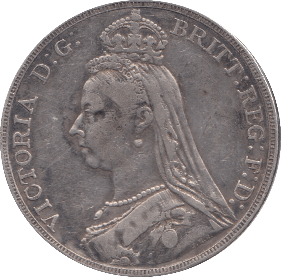 1889 CROWN ( GF ) - Crown - Cambridgeshire Coins
